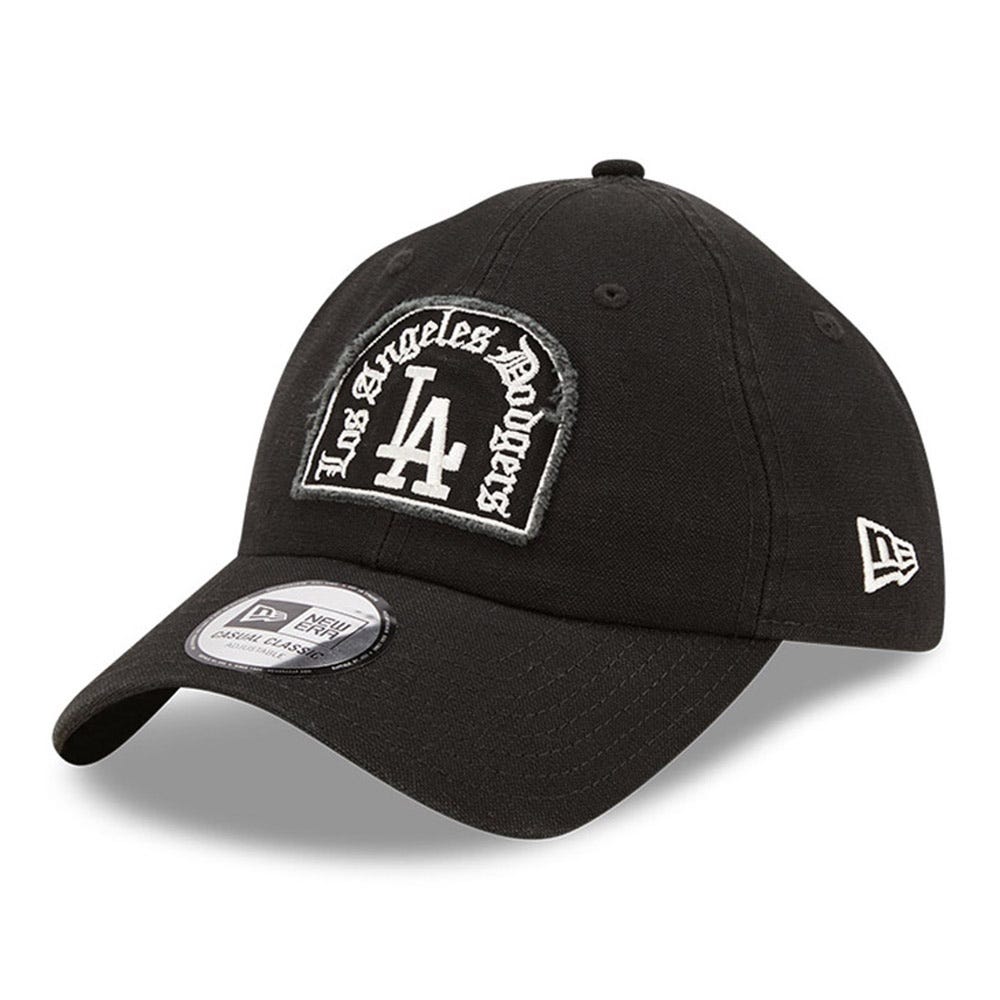 New Era LA Dodgers Logo Patch Black Casual Classic Cap