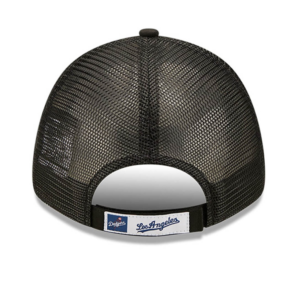 New Era LA Dodgers Home Field Black 9FORTY Trucker Cap
