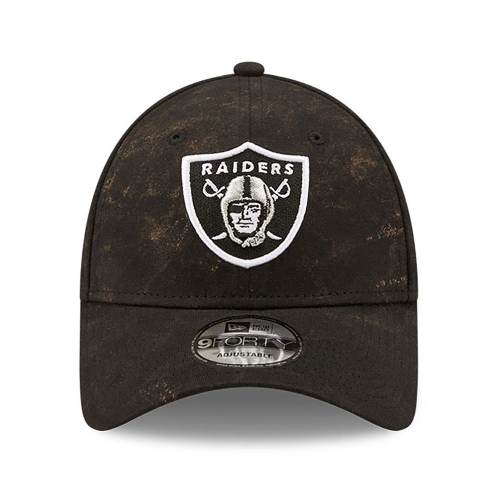 New Era Las Vegas Raiders Split Logo Black 9FORTY Cap