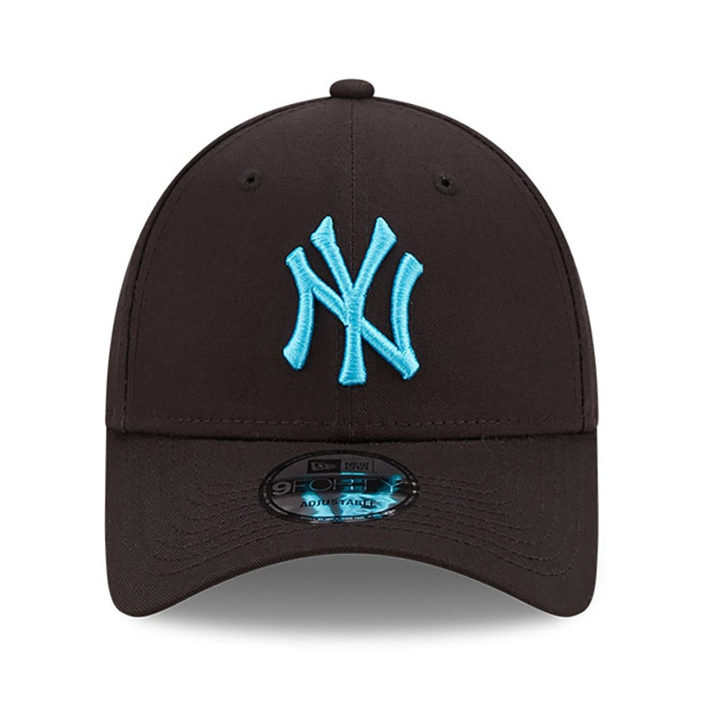 New Era New York Yankees Neon Logo Black 9FORTY Cap
