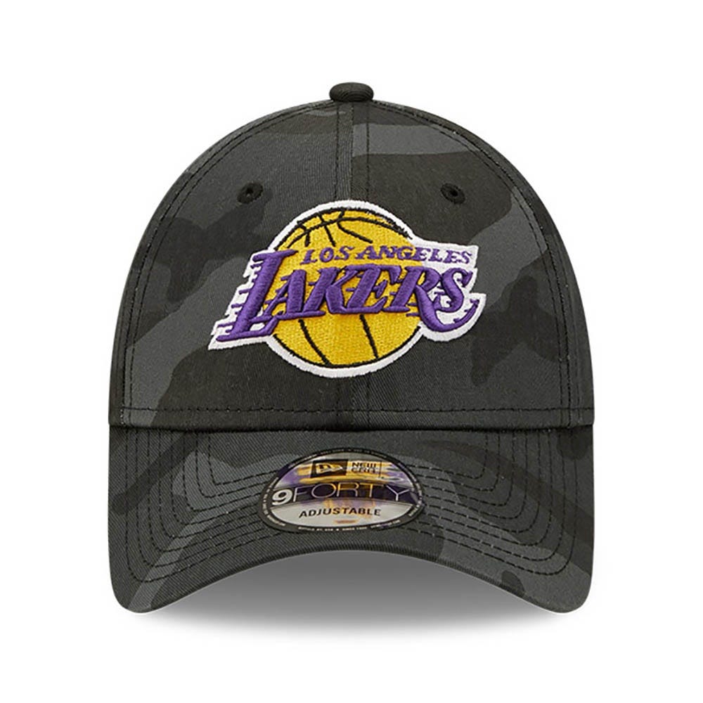 New Era LA Lakers NBA Camo 9FORTY Adjustable Cap