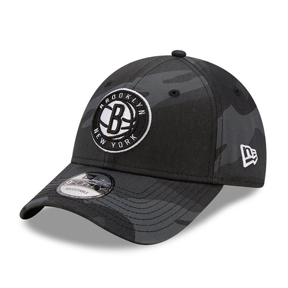 New Era Brooklyn Nets NBA Camo 9FORTY Adjustable Cap
