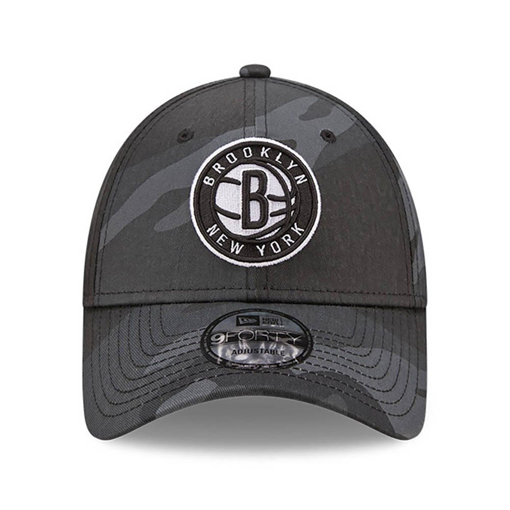 New Era Brooklyn Nets NBA Camo 9FORTY Adjustable Cap