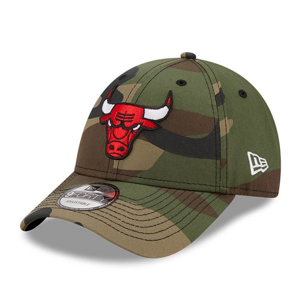 New Era Chicago Bulls NBA Camo 9FORTY Adjustable Cap