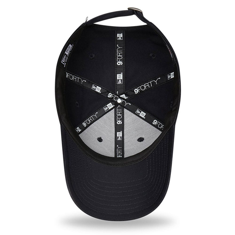 New Era New York Yankees Wordmark Logo Navy 9FORTY Adjustable Cap