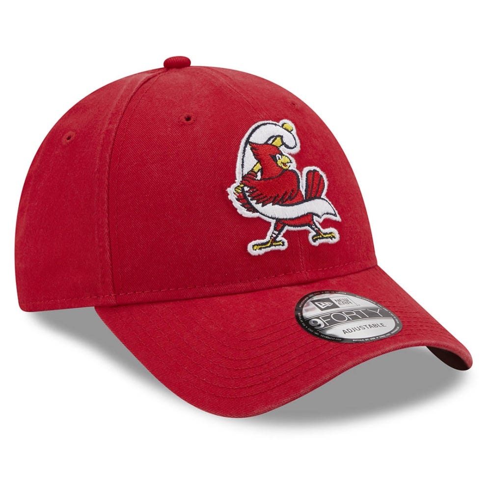 New Era Springfield Cardinals MiLB Red 9FORTY Adjustable Cap
