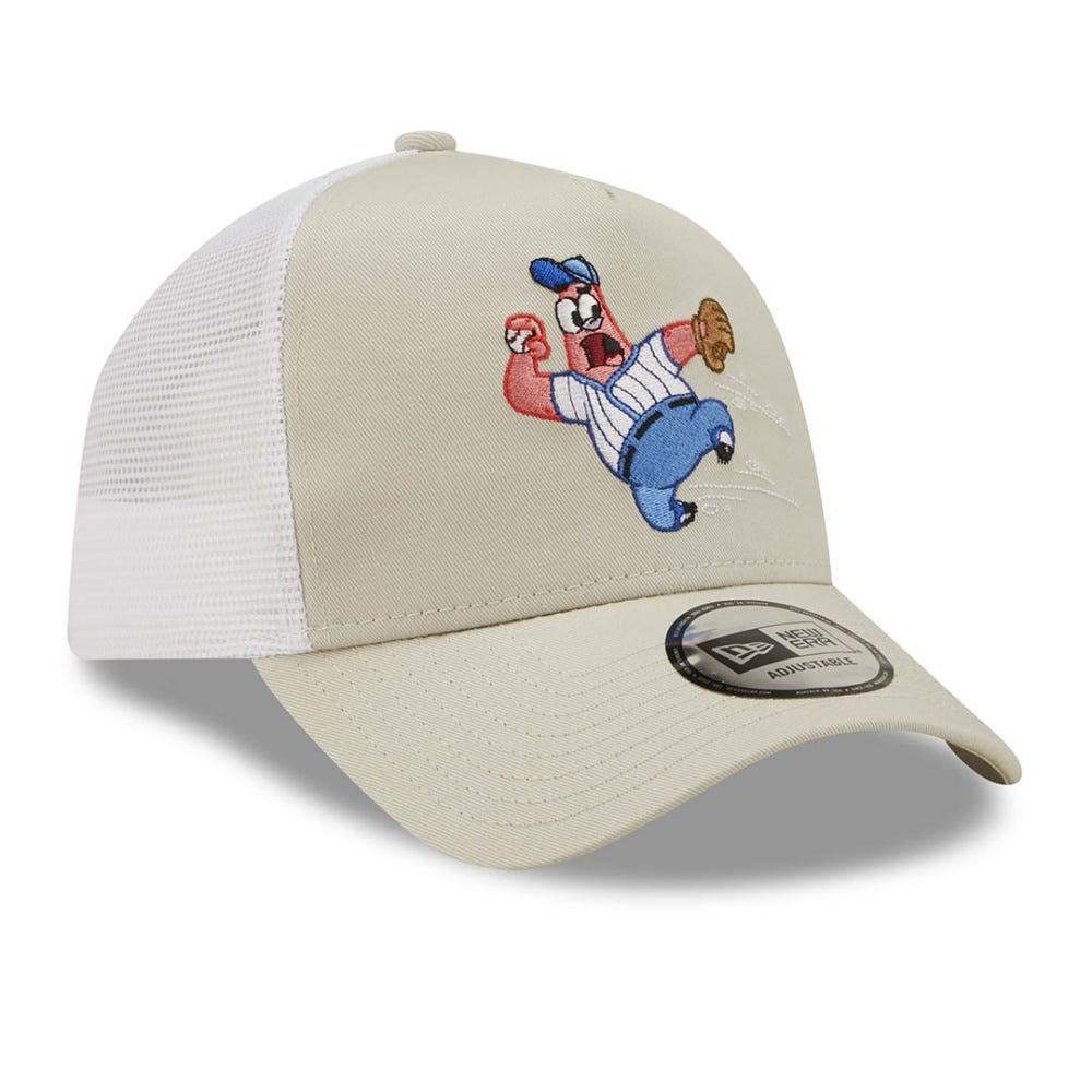 New Era Patrick Star Nickelodeon Stone A-Frame Trucker Cap