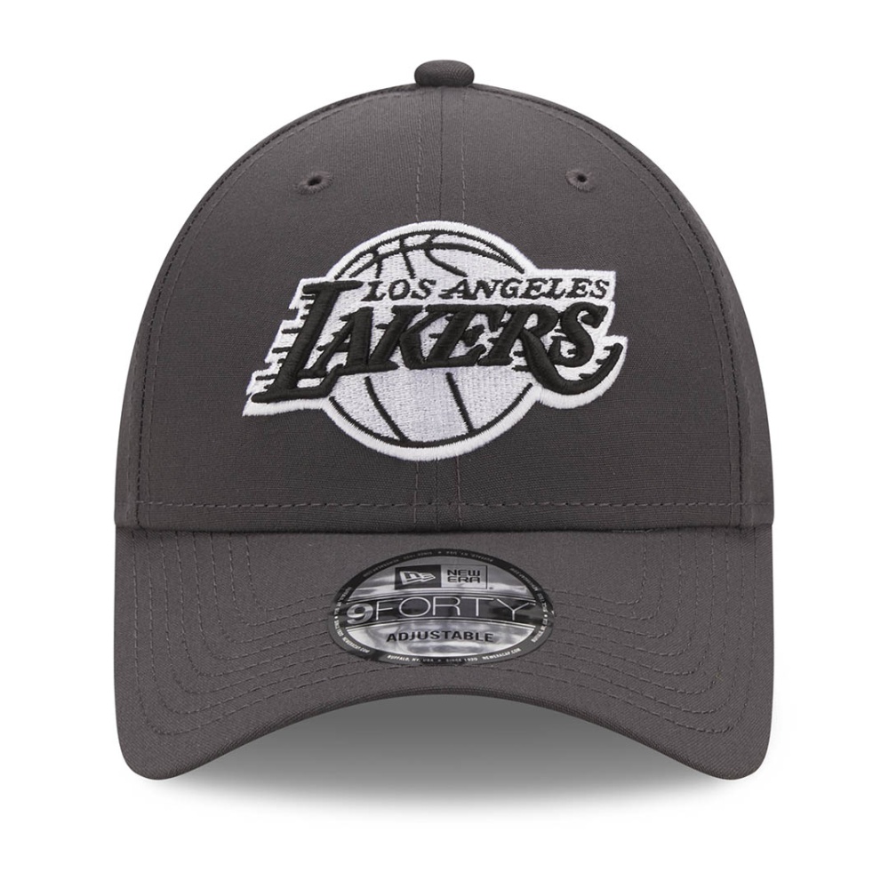 New Era LA Lakers Repreve Grey 9FORTY Adjustable Cap