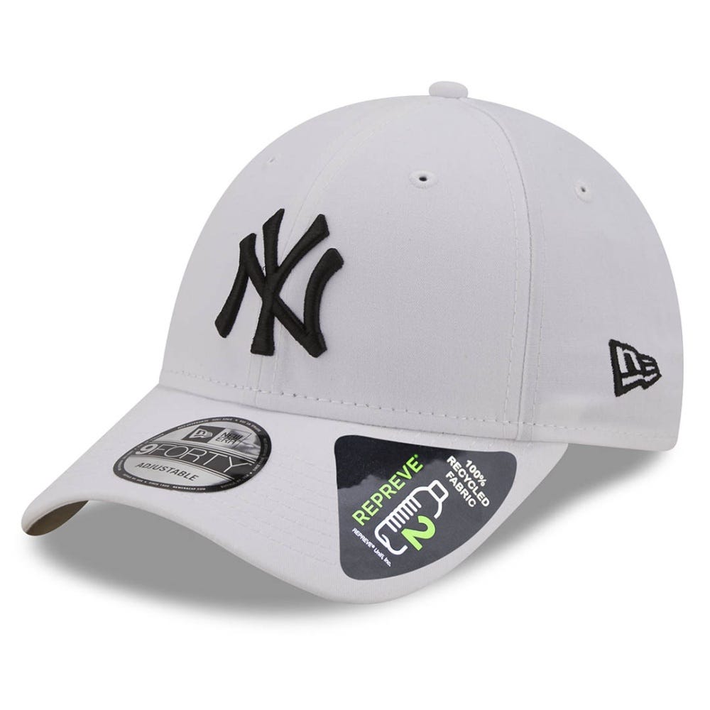 New Era New York Yankees Monochrome White 9FORTY Adjustable Cap