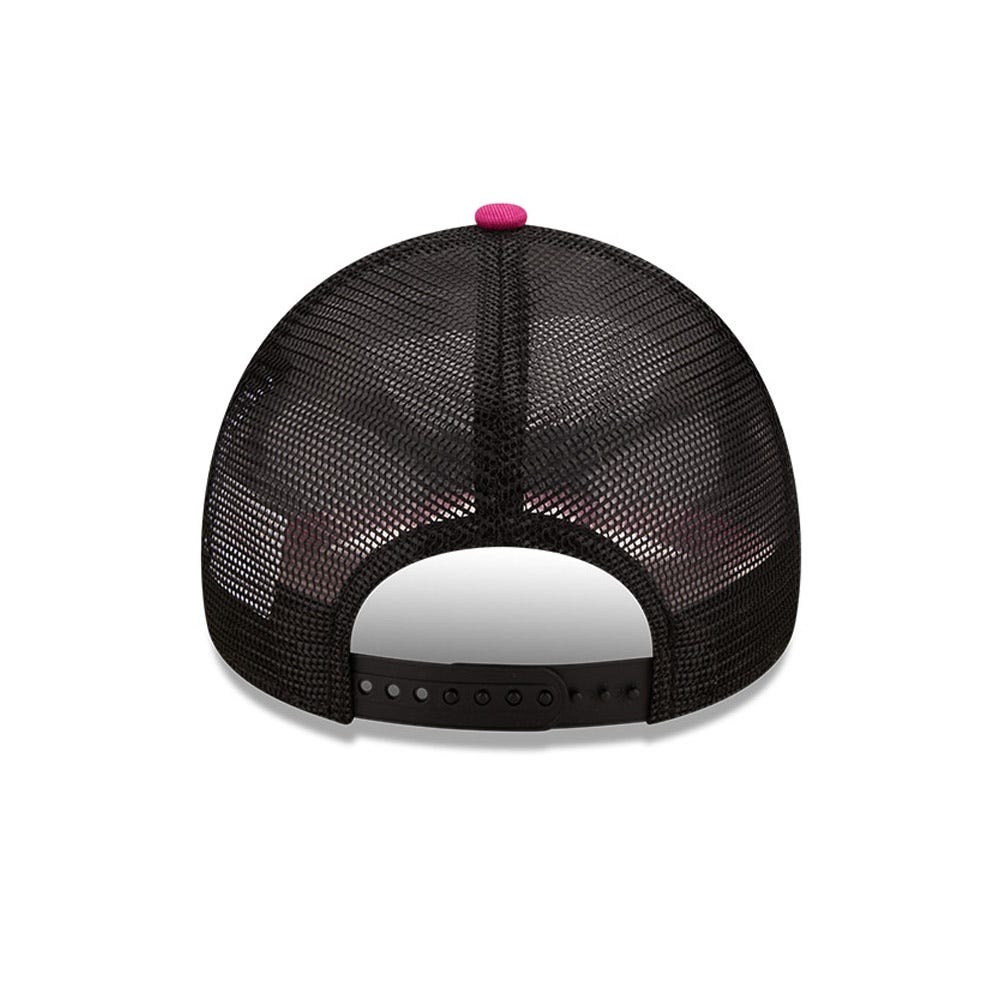 New Era Food Patch White & Pink A-Frame Trucker Cap
