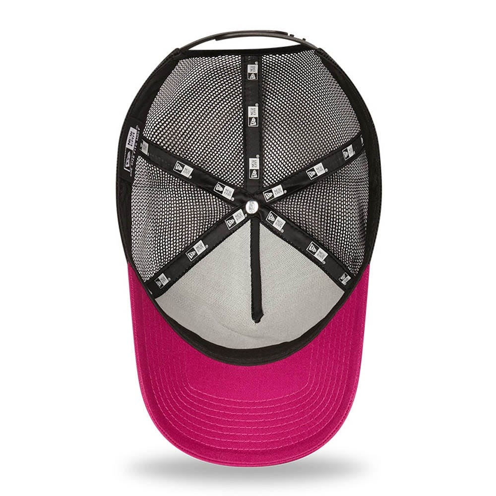 New Era Food Patch White & Pink A-Frame Trucker Cap