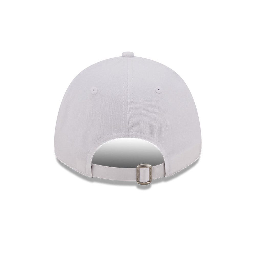 New Era LA Dodgers Logo Infill White 9FORTY Adjustable Cap