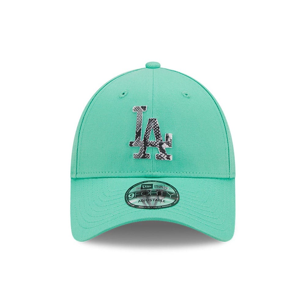 New Era LA Dodgers Logo Infill Turquoise 9FORTY Cap