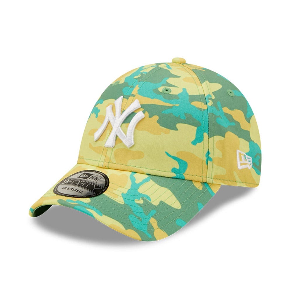 New Era New York Yankees Camo Pack Green 9FORTY Adjustable Cap