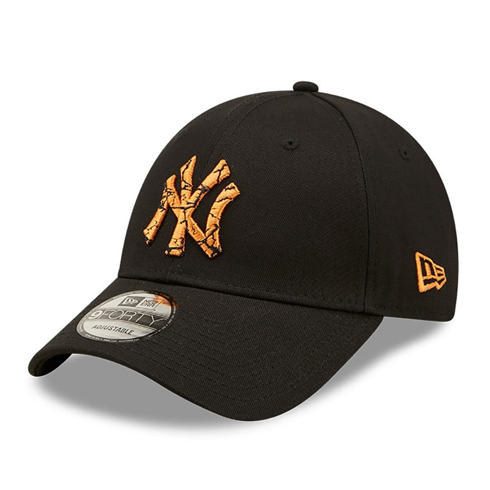 New Era New York Yankees Marble Infill Black 9FORTY Cap