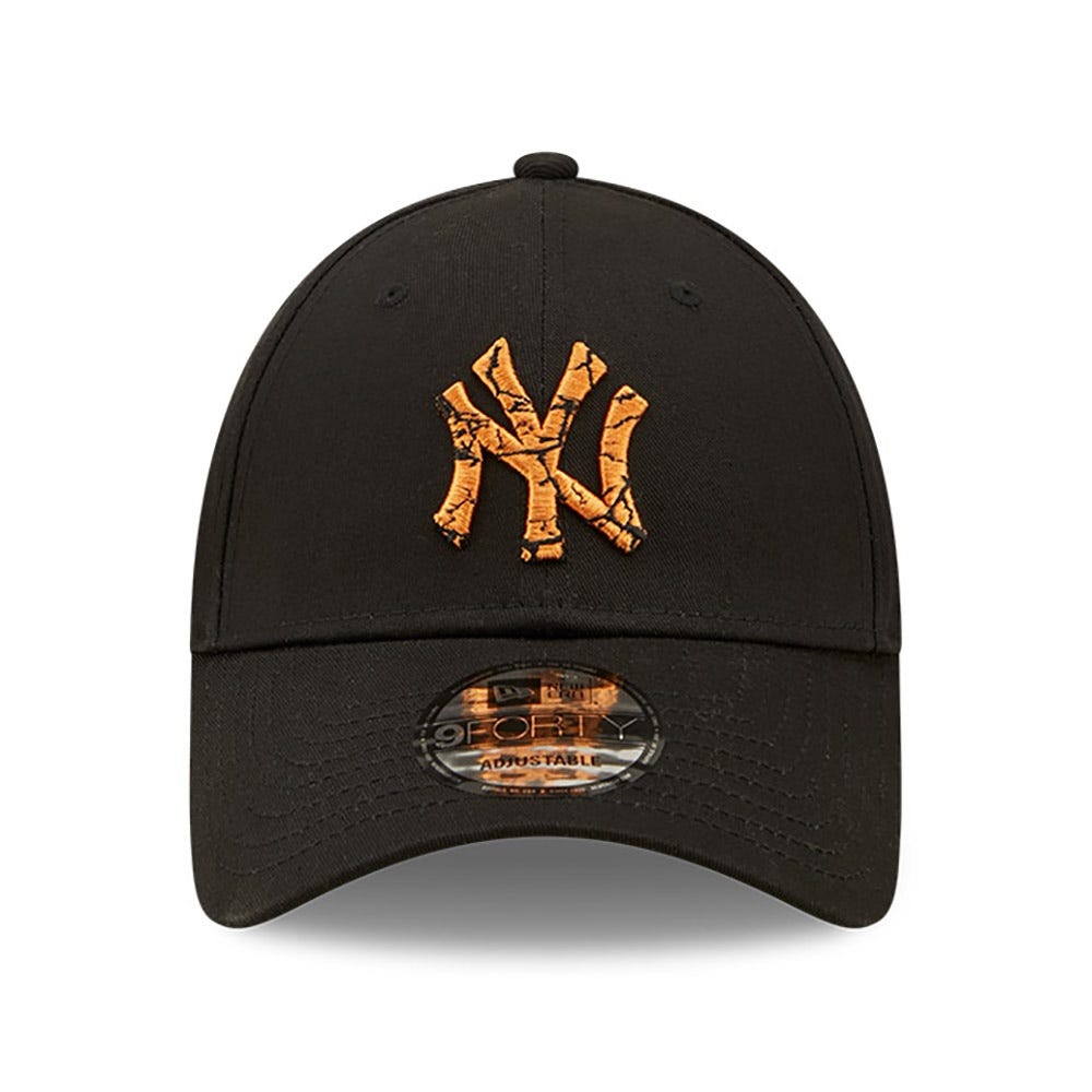 New Era New York Yankees Marble Infill Black 9FORTY Cap