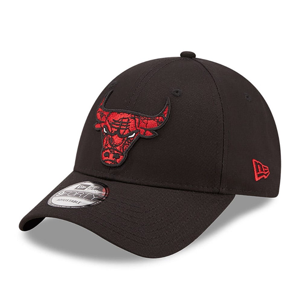 New Era Chicago Bulls Marble Infill Black 9FORTY Cap