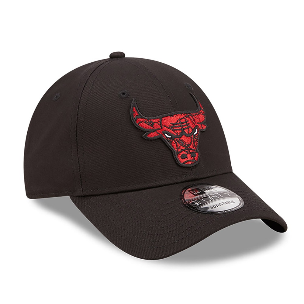 New Era Chicago Bulls Marble Infill Black 9FORTY Cap