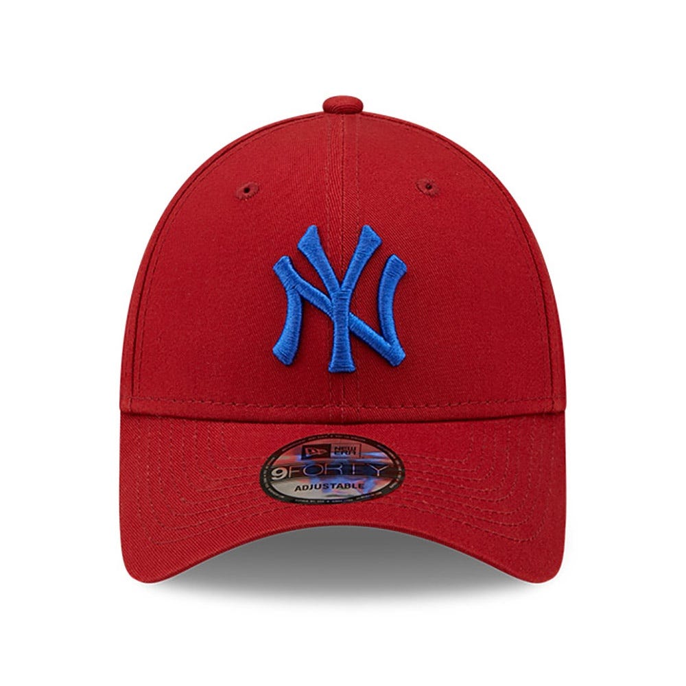 New Era New York Yankees League Essential Red 9FORTY Adjustable Cap