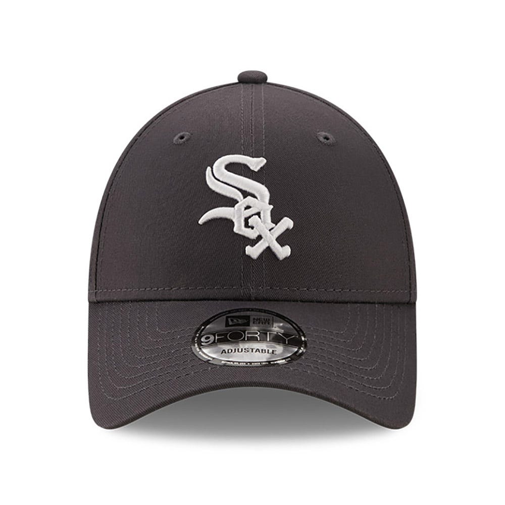 New Era Chicago White Sox League Essential Dark Grey 9FORTY Adjustable Cap