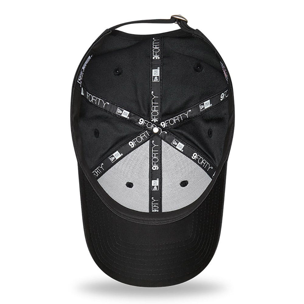 New Era New York Yankees Stack Logo Black 9FORTY Adjustable Cap