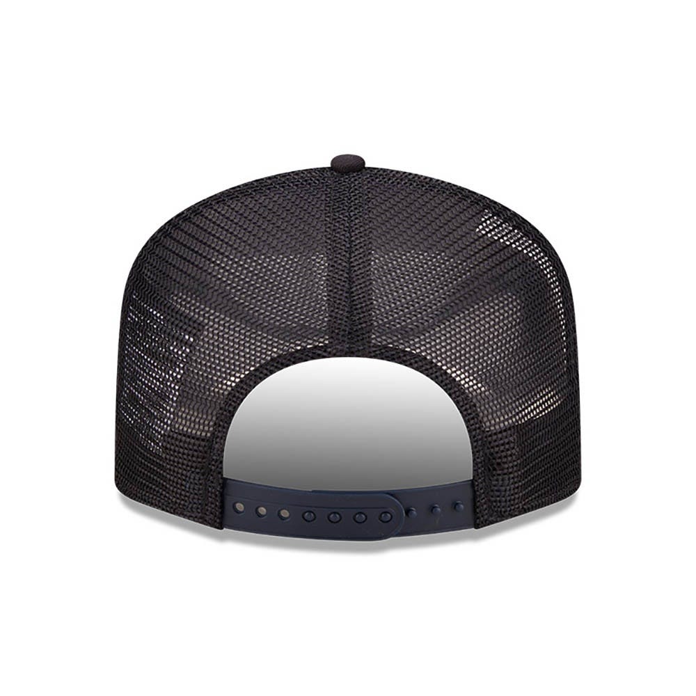 New Era Washington Postcard Navy Adjustable Trucker Cap