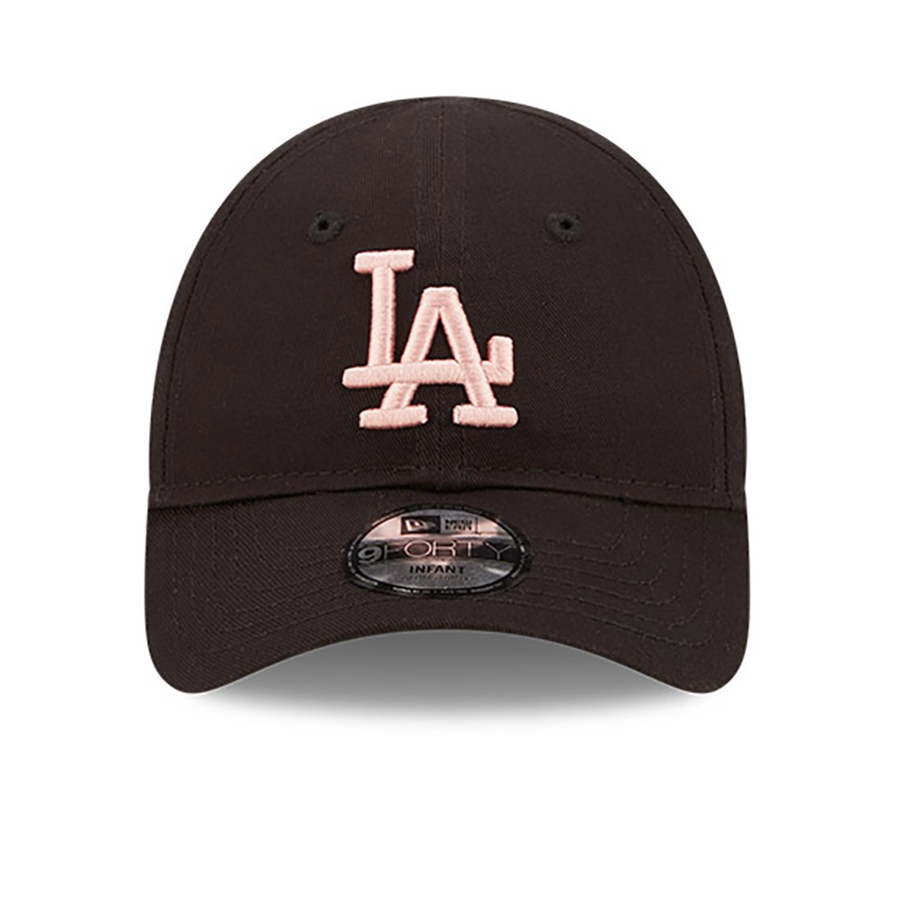 New Era LA Dodgers League Essential Infant Black 9FORTY Adjustable Cap