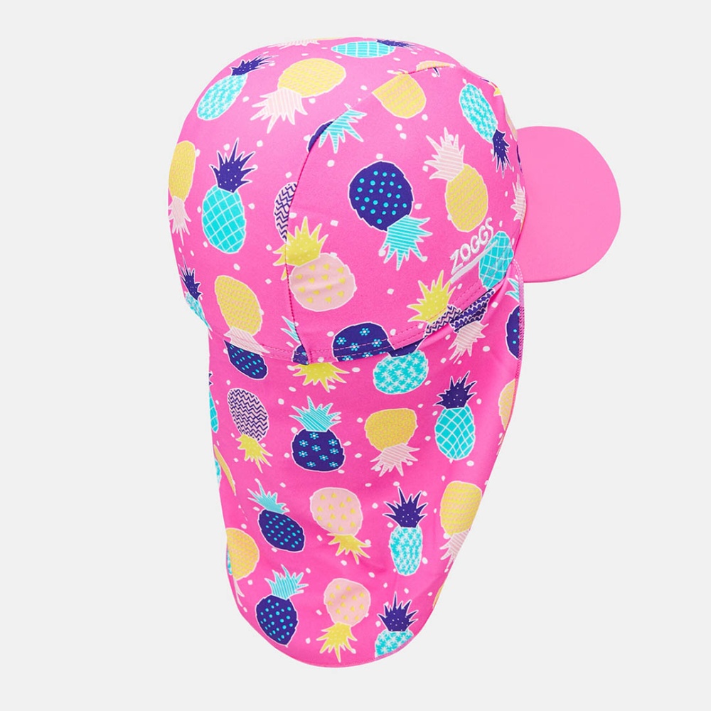 Zoggs Pine Crush Sun Hat for Kids in Pink/Multicolor