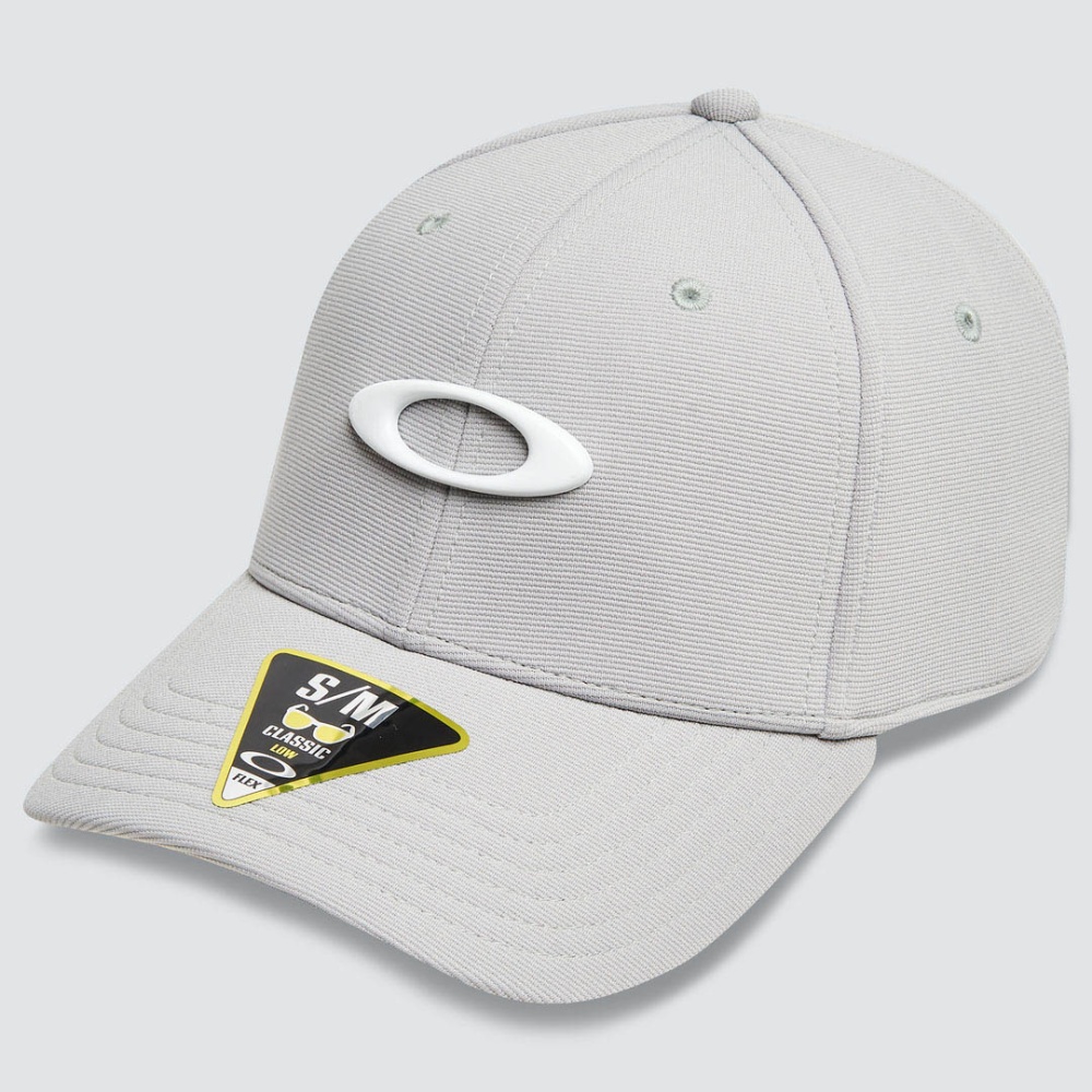 Oakley Tincan Cap in Stone Grey/White