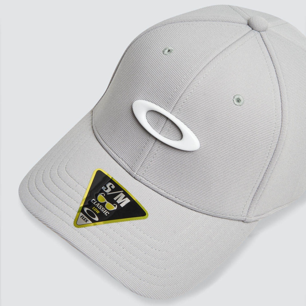 Oakley Tincan Cap in Stone Grey/White