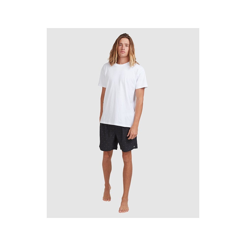 Billabong All Day Mini Ma M Jam Volley Shorts In Black