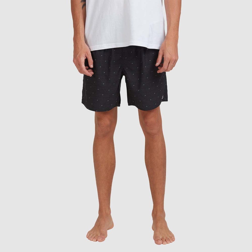 Billabong All Day Mini Ma M Jam Volley Shorts In Black