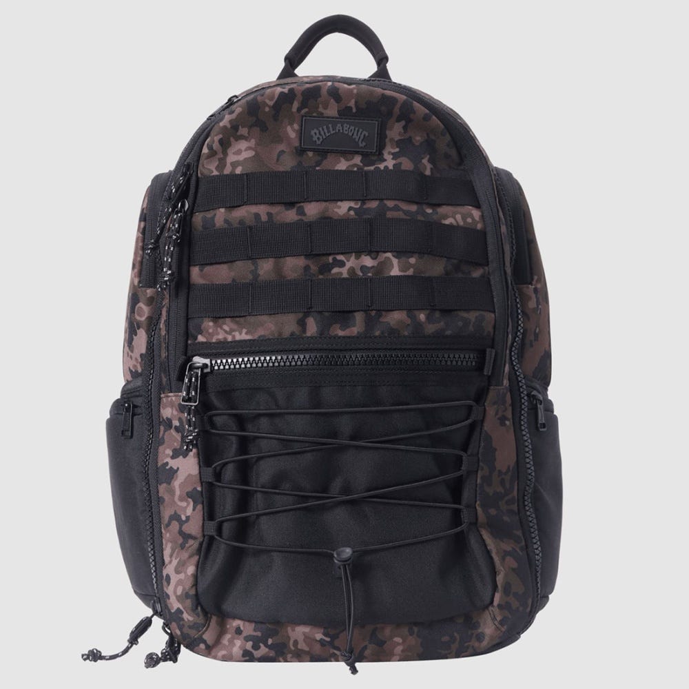 Billabong Advi Combat Pac M Backpack In Black Camo