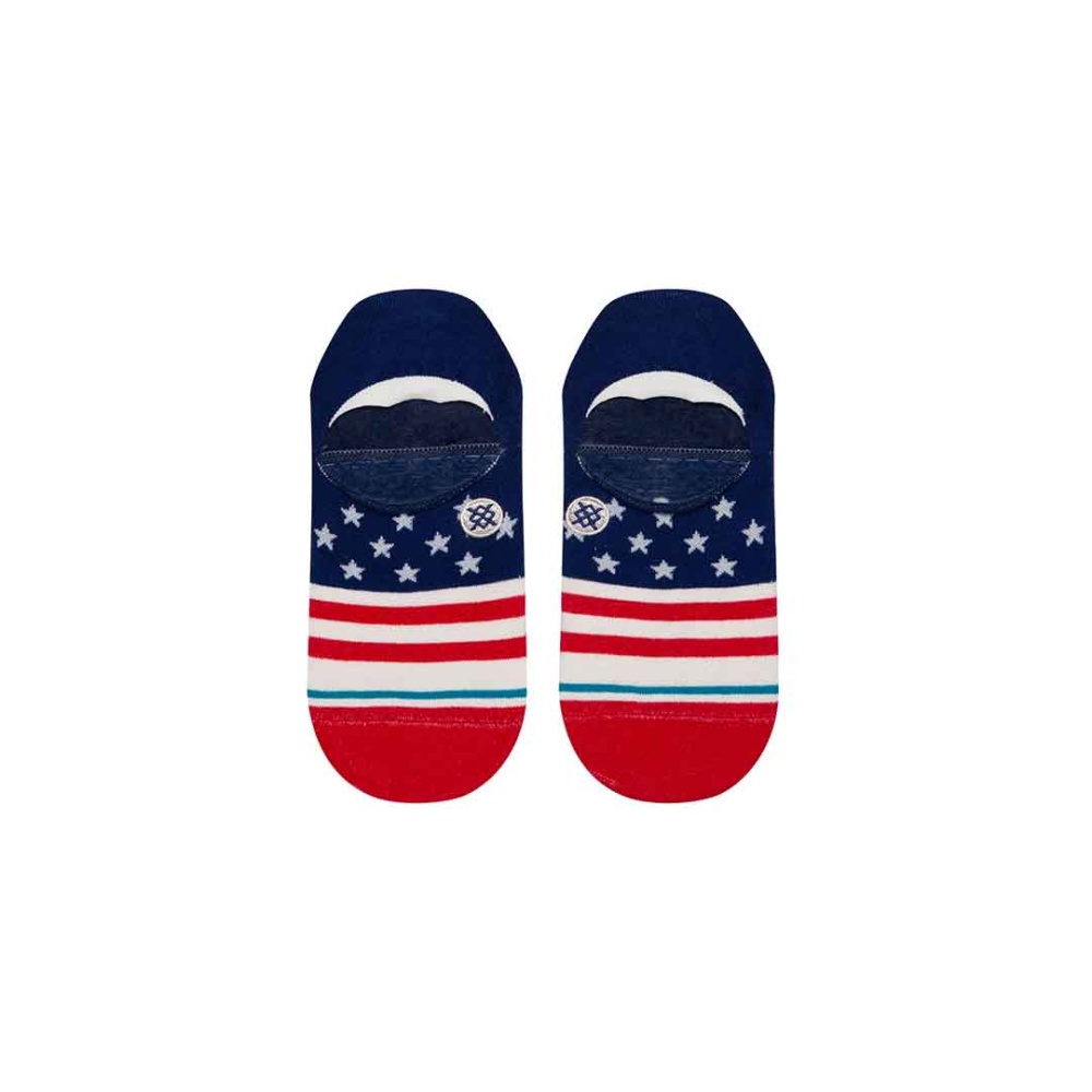 Stance Stance Cotton No Show Socks in Red