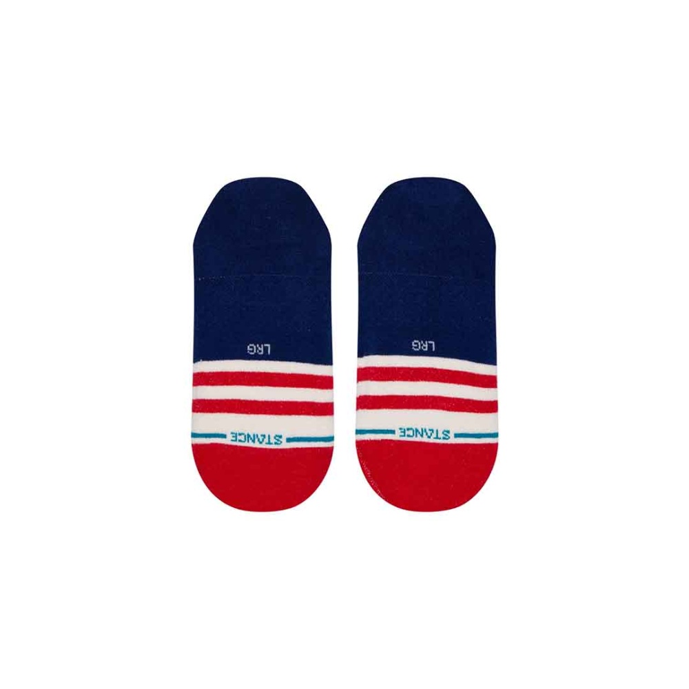Stance Stance Cotton No Show Socks in Red