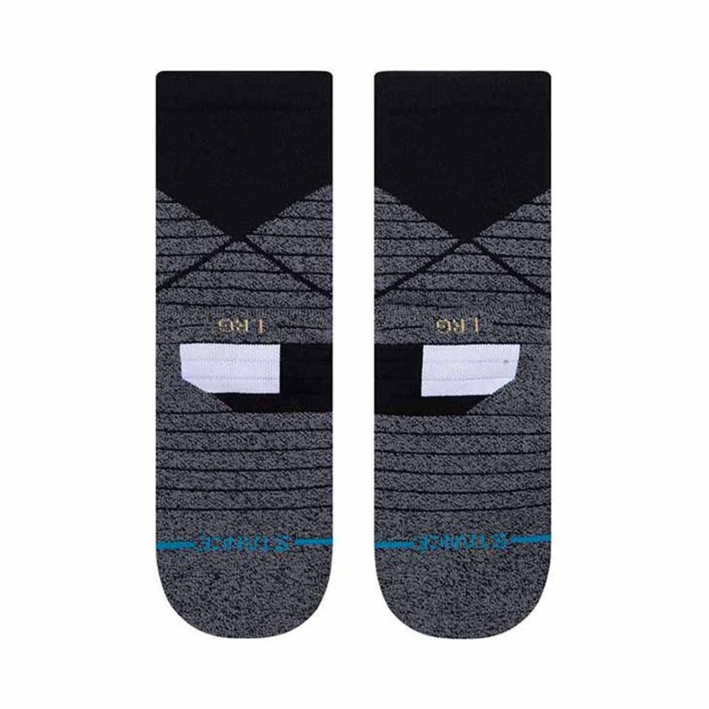 Stance Icon Sport Quarter Socks in Black