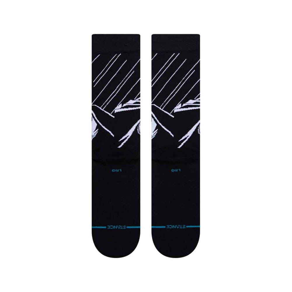 Stance X Batman Character Crew Socks in Black