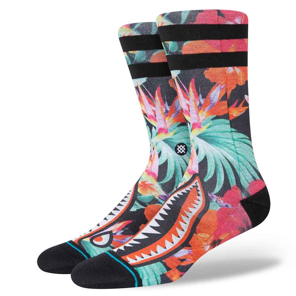 Stance Jackson Dorian Crew Socks in Black