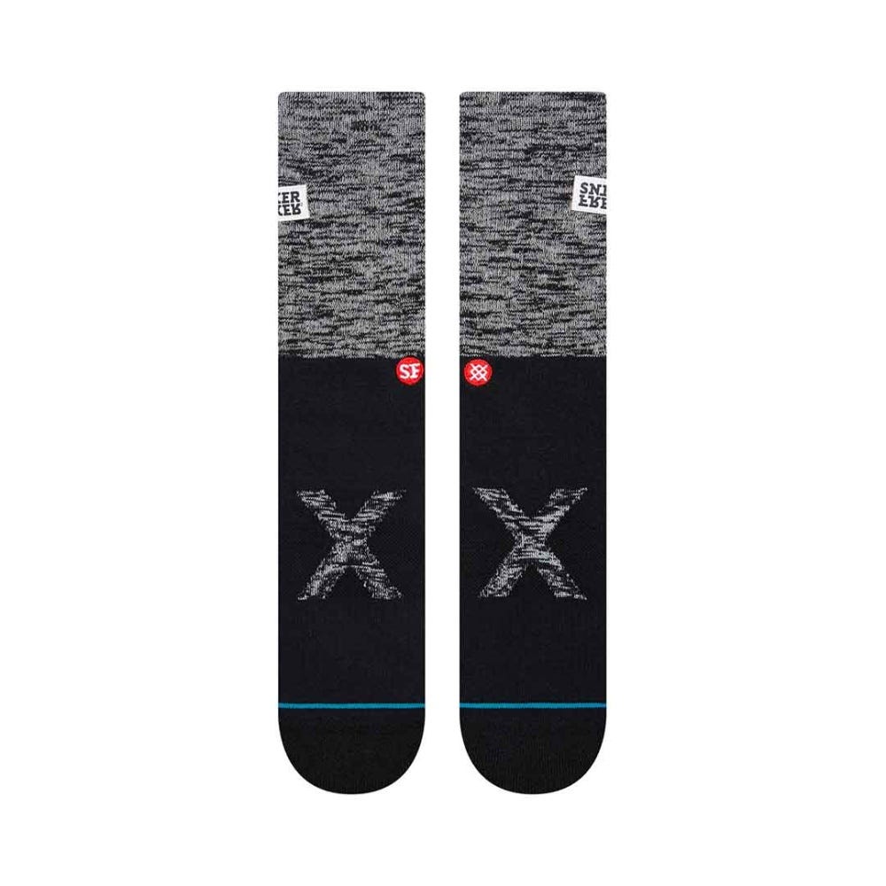 Stance X Sneaker Freaker Patch Infiknit™ Crew Socks in Black