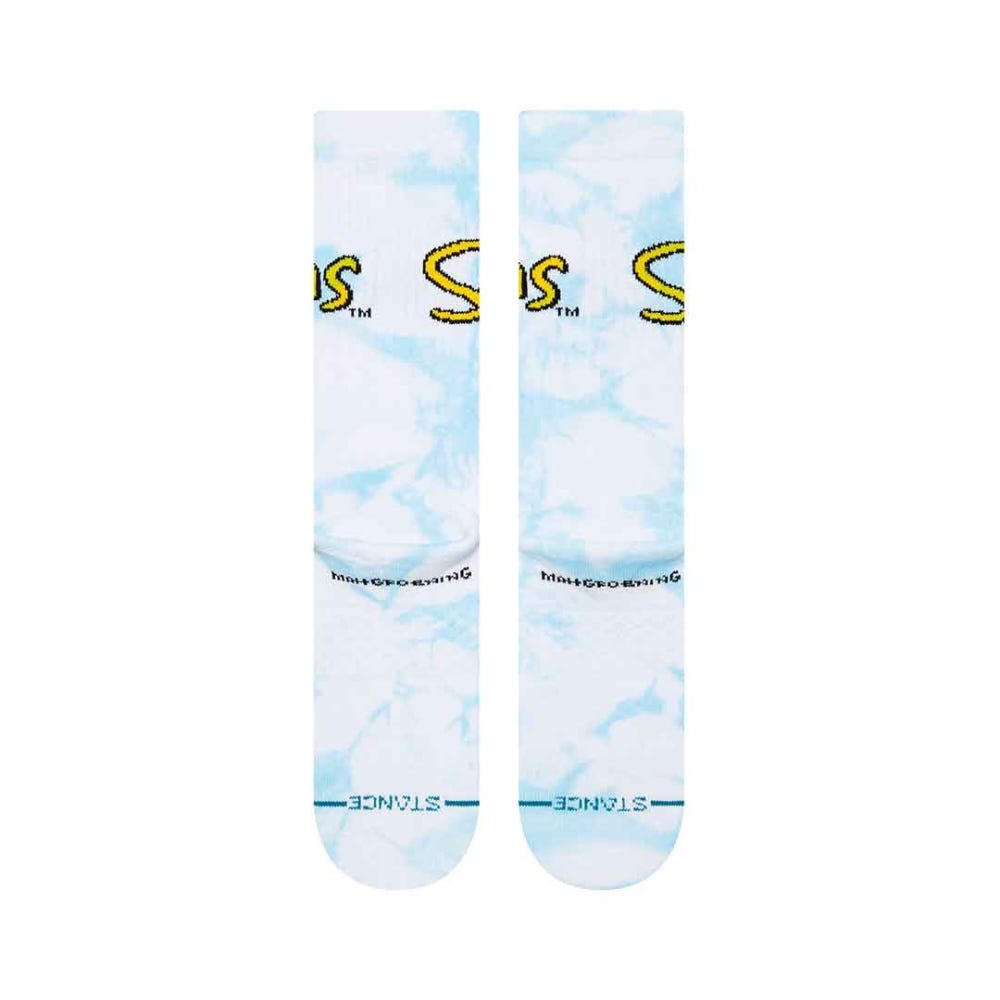 Stance Simpsons Intro Crew Socks in White