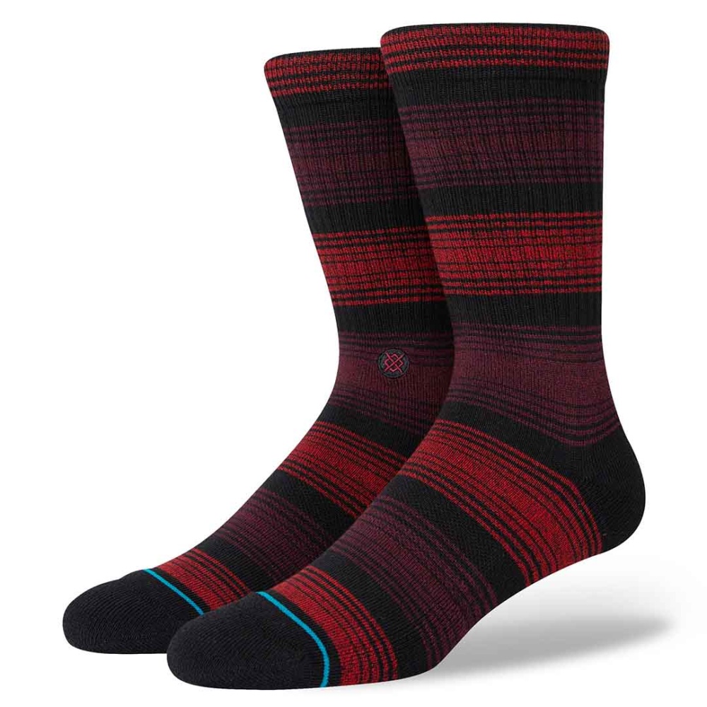 Stance Tonality Crew Socks in Black