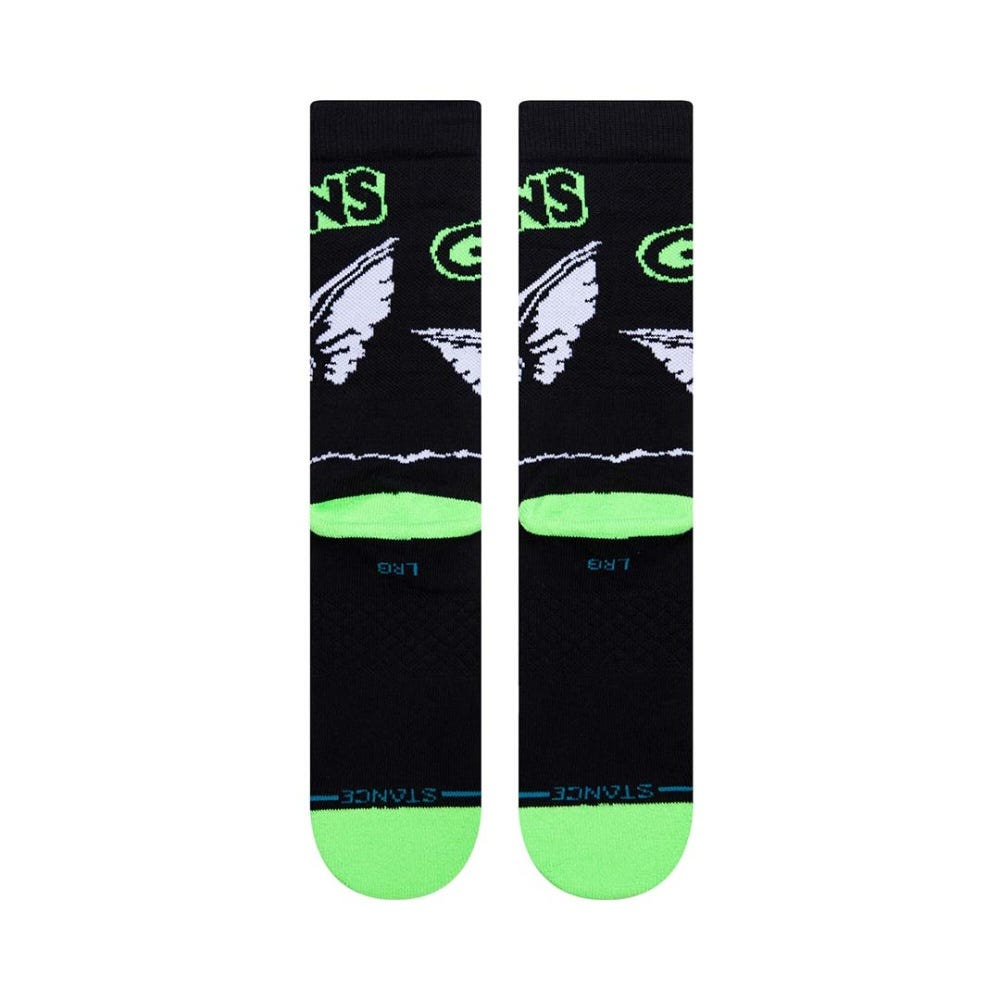 Stance Gremlins Bright Light Crew Socks in Black