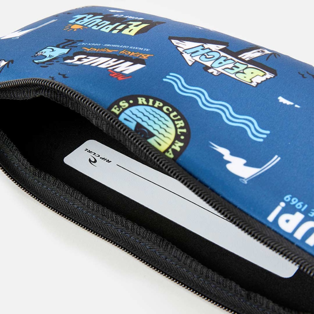 Rip Curl Small Pencil Case in Navy