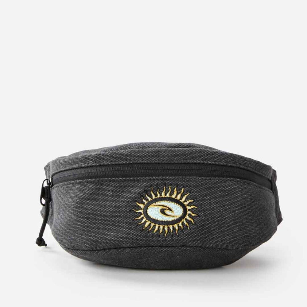 Rip Curl Small Rock Solid Waist Bag in Black