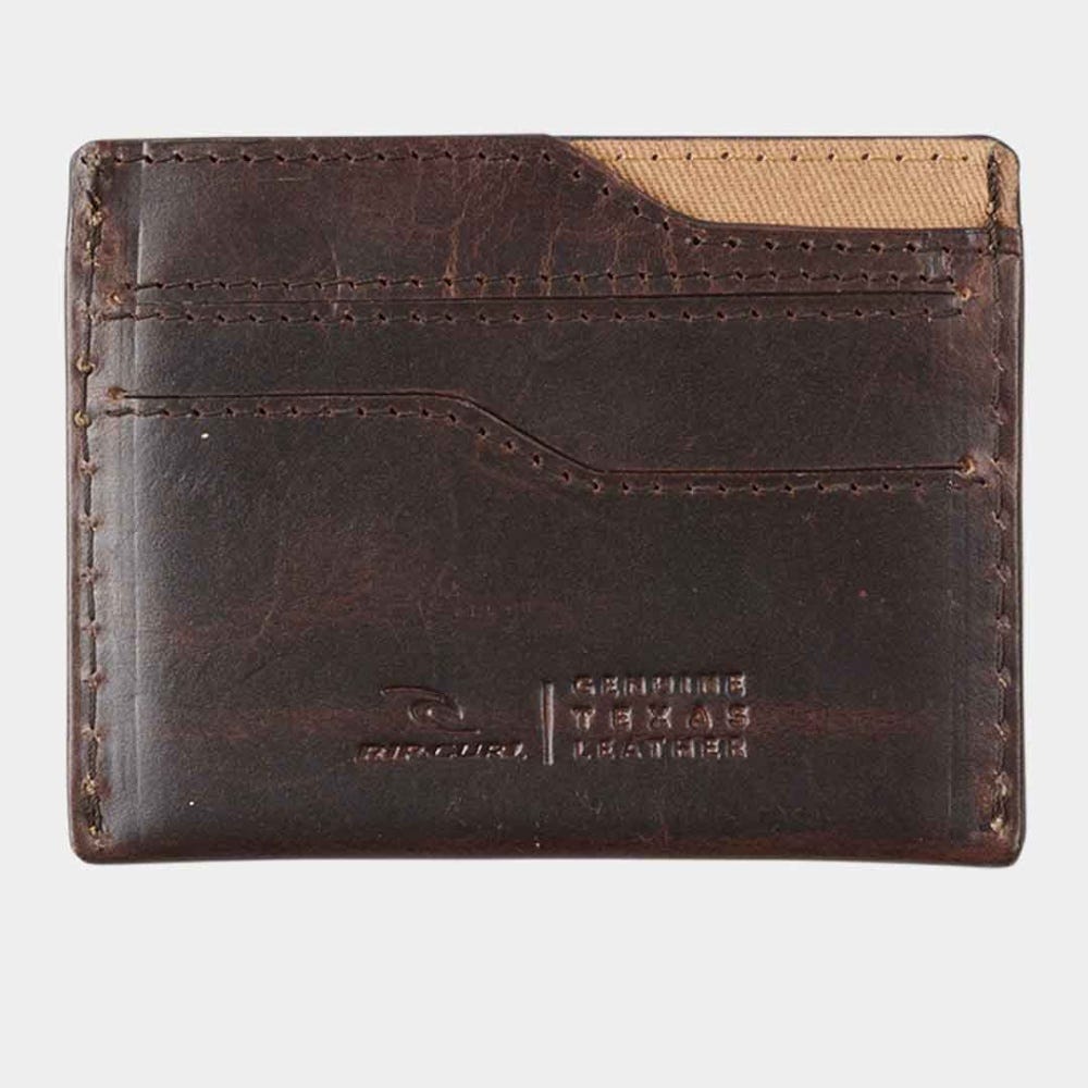 Rip Curl Texas RFID Sleeve Wallet in Brown