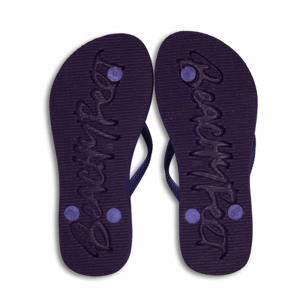 BeachyFeet Womens Flip Flops - Flamenco in Blue