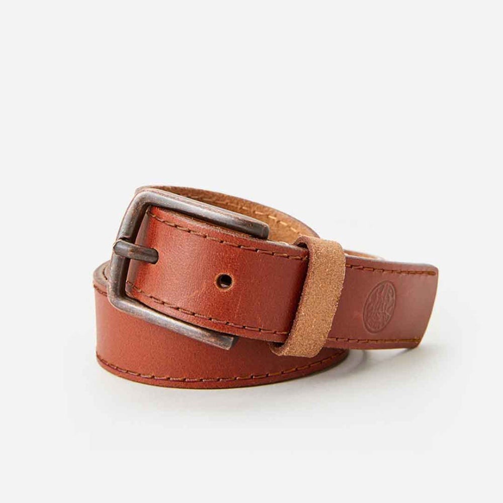 Rip Curl Texas Leather Belt in Tan