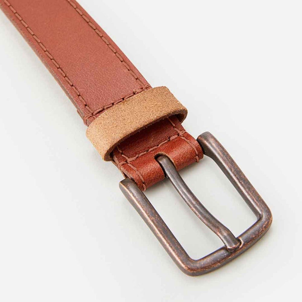 Rip Curl Texas Leather Belt in Tan