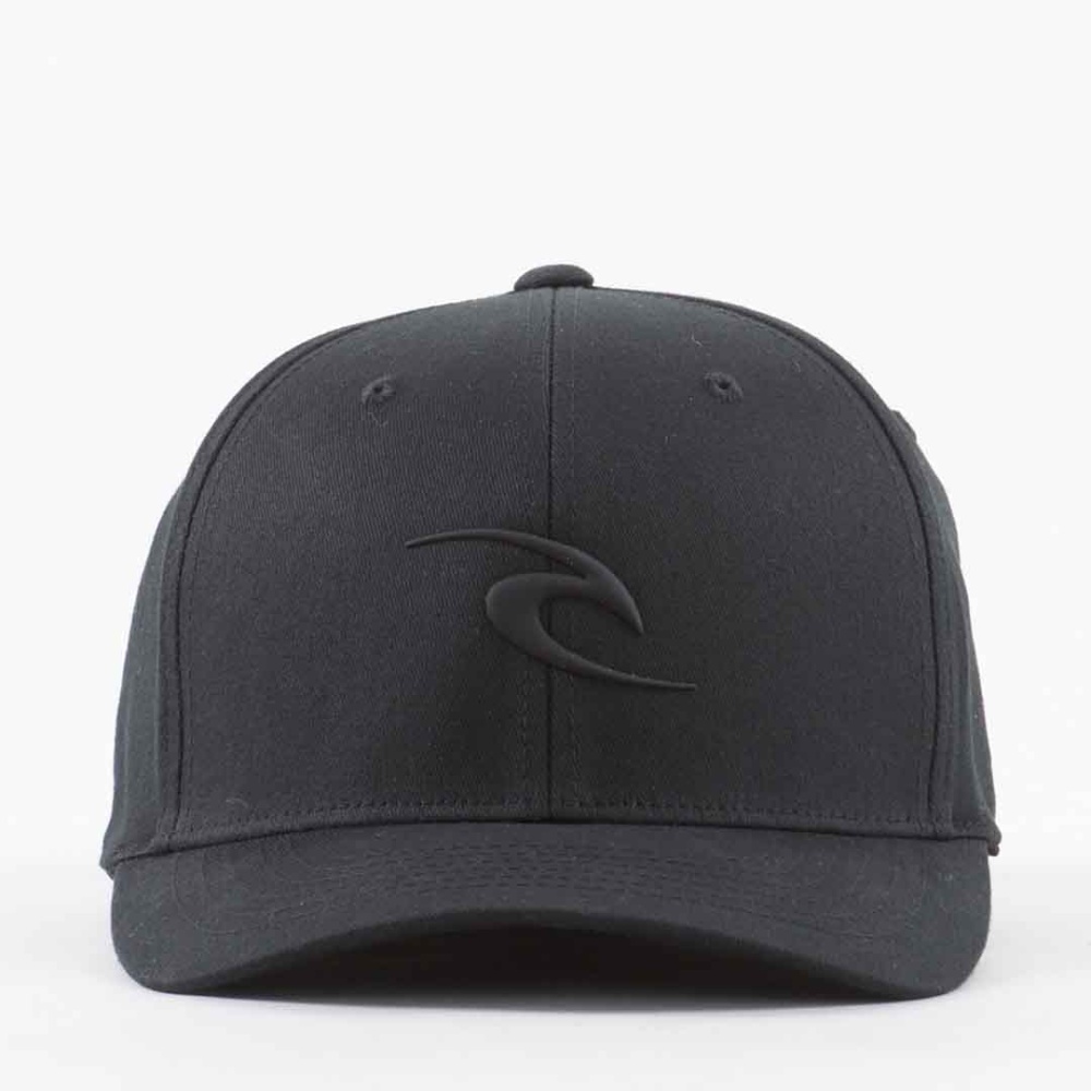 Rip Curl Tepan Weld Flexfit Cap in Black