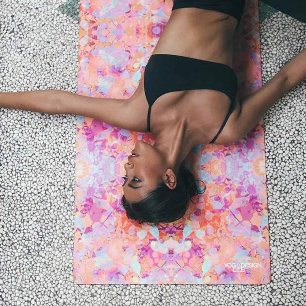 Yoga Design Lab 1.5mm Combo Yoga Mat in Kaleidoscope